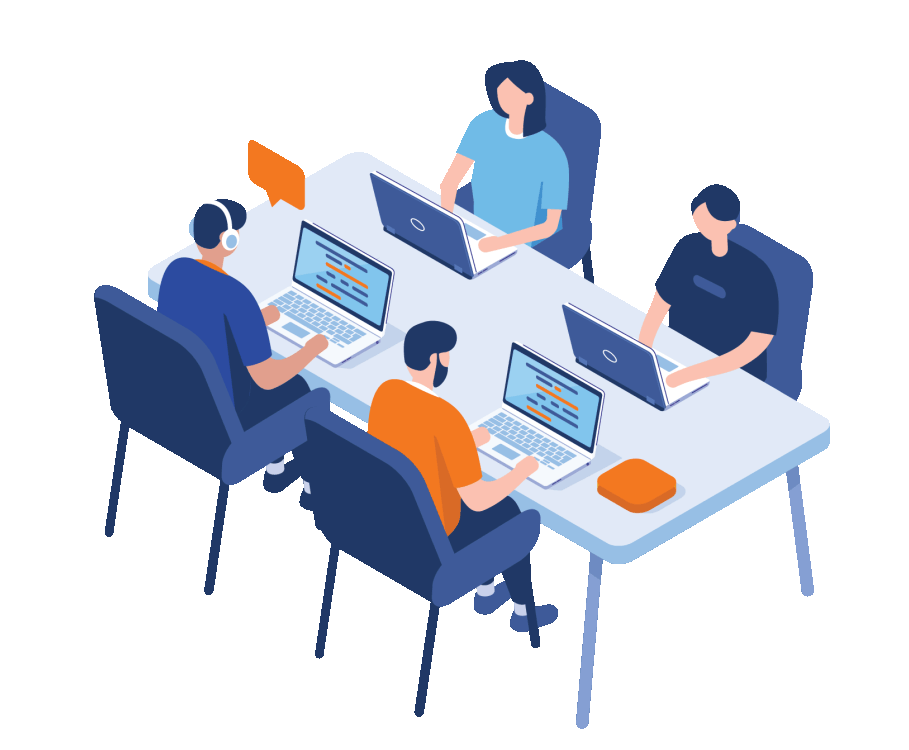 Cloud technology careers animation